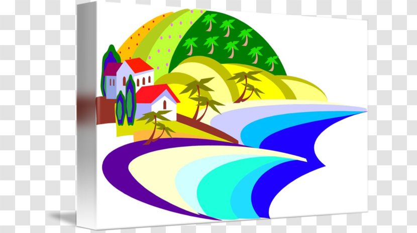 Line Clip Art - Area - Beach Scene Transparent PNG