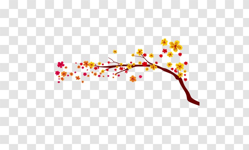 Mid-Autumn Festival Sweet Osmanthus Lantern - Twig - Deformation Cherry Transparent PNG