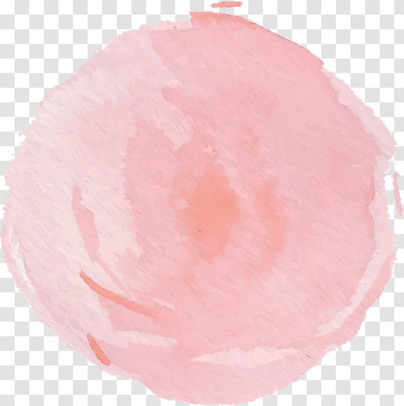 Pink Cotton Candy Peach Transparent PNG