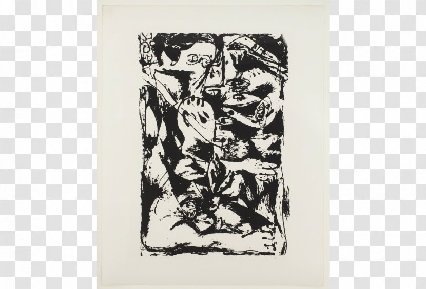 San Francisco Museum Of Modern Art Guardians The Secret Jackson Pollock: Works On Paper No. 5, 1948 - Pollock Transparent PNG