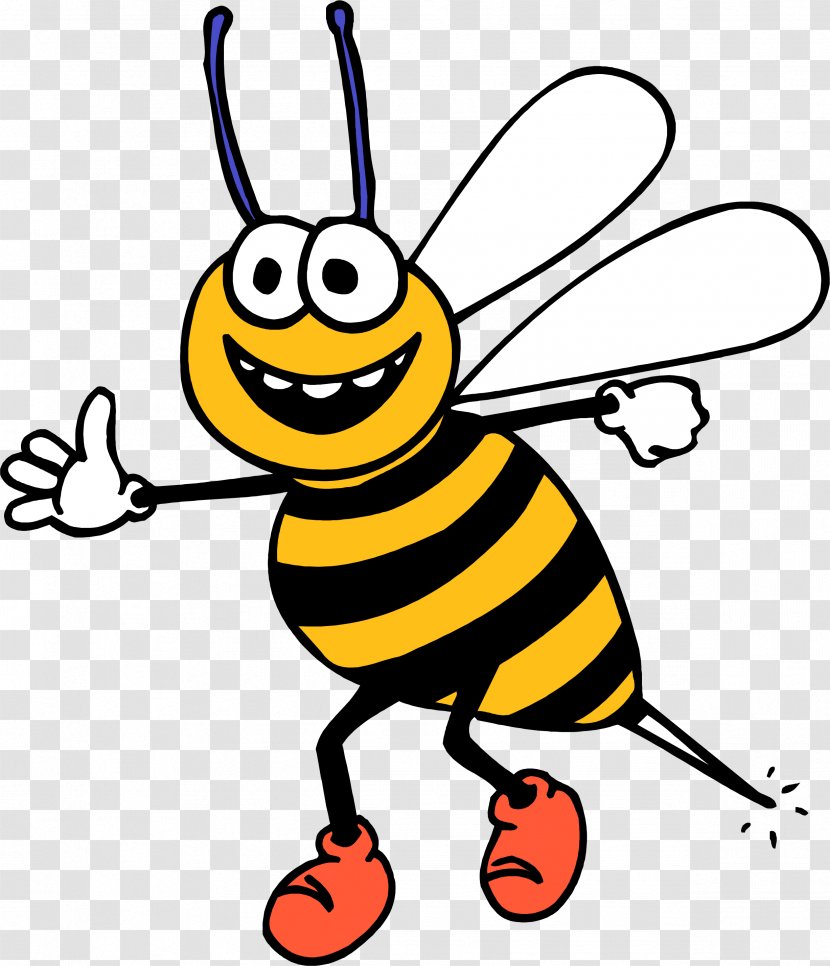 Bumblebee Clip Art - Document - Cartoon Bee Transparent PNG