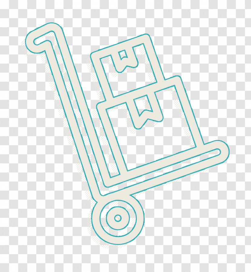 Trolley Icon Removals Icon Delivery Icon Transparent PNG