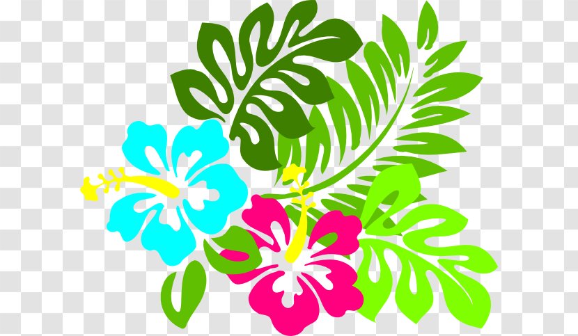 Clip Art Illustration Image - Flower Trio Transparent PNG