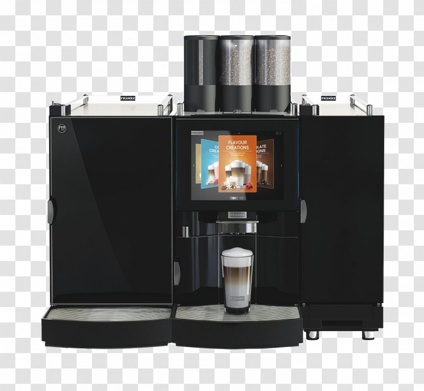 Espresso Latte Coffee Cappuccino Flat White - Machine Transparent PNG