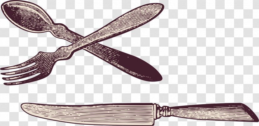 Throwing Knife Kitchen Knives Hunting & Survival - столовые приборы Transparent PNG