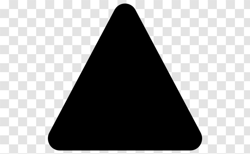 Triangle Arrow - Computer Font Transparent PNG