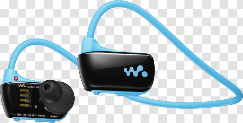 Walkman Headphones Media Player Sony MP3 - Waterproof Audio - Bluetooth Transparent PNG