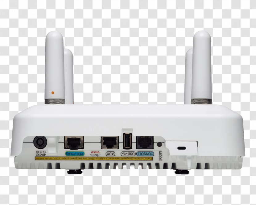 Wireless Access Points 802.11ac W2 AP W/CA; 4x4:3; Mod; Int Ant; MGig -E AIR-AP3802I-E-K9C Cisco Aironet 3802E Systems IEEE - Technology Transparent PNG