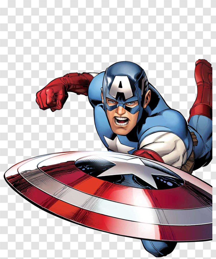 Captain America Marvel Comics Spider-Man Iron Man Carol Danvers - Comic Book Transparent PNG