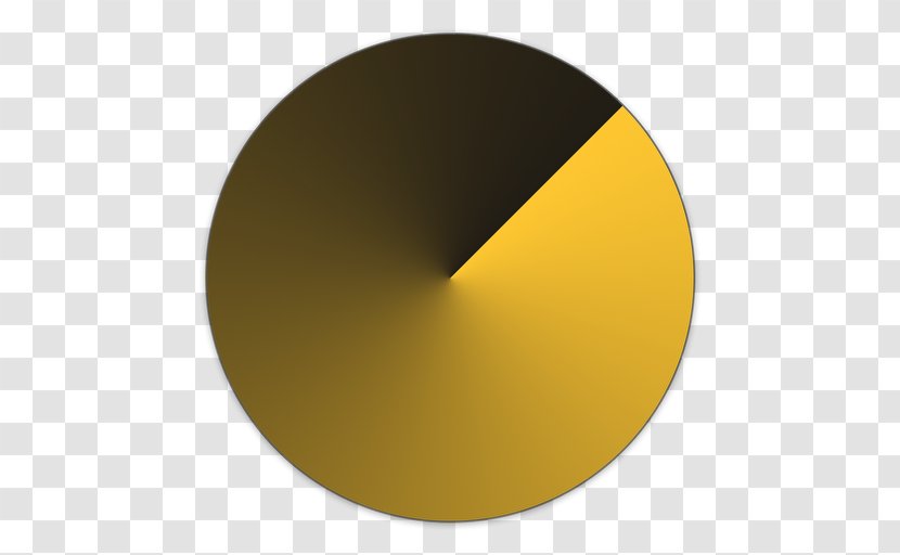 Circle Angle - Yellow Transparent PNG