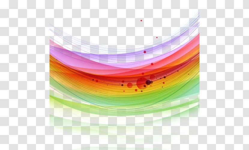 Line Arc Rainbow - Geometry Transparent PNG