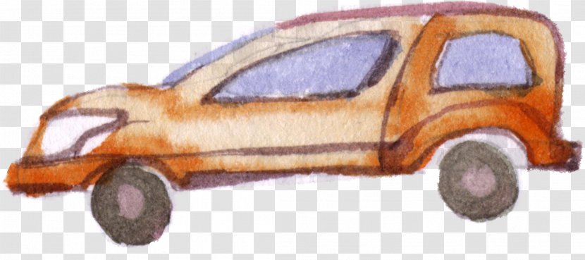 Car Door Sedan Vehicle - Drawing Transparent PNG