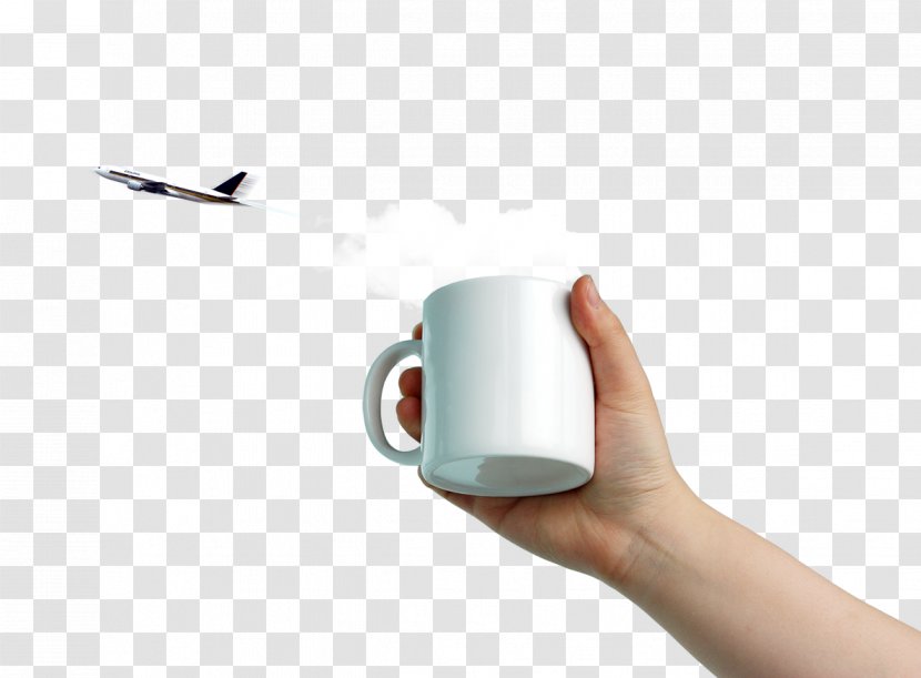 Hand Man Designer - Coffee Cup - Arm Transparent PNG