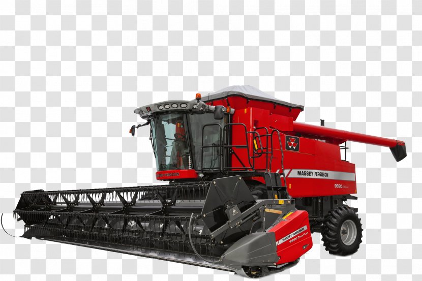 Machine Massey Ferguson Tractor Combine Harvester Agriculture - Construction Equipment Transparent PNG