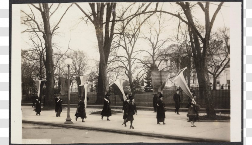 White House Maryland Women's Suffrage Suffragette Picketing - United States Transparent PNG