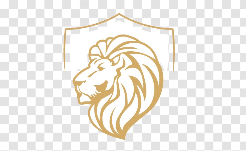 Lion Logo Royalty-free - Big Cats Transparent PNG