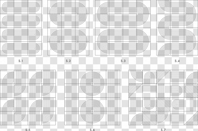 Angle Product Point Line Pattern - Rectangle - Bias Transparent PNG