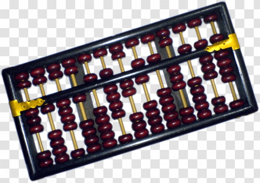 Abacus Mathematics Calculation Computer Decimal - Nonpositional Numeral System - Calculator Transparent PNG