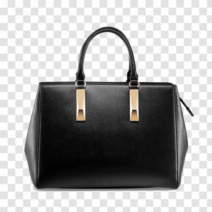 Tote Bag Handbag Leather Black - Strap - Marin Nuaolandi Shoulder Transparent PNG