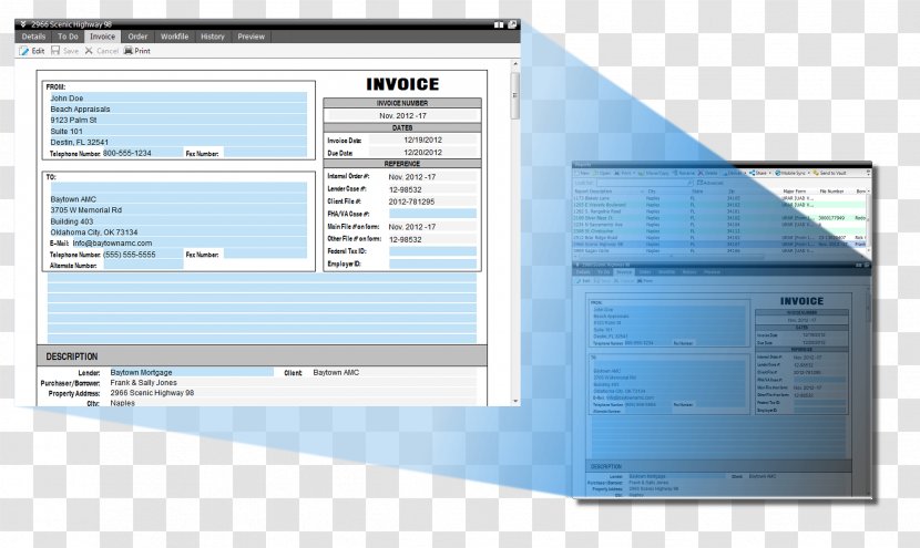 Invoice Valuation Business Computer Program - Appraisal Transparent PNG