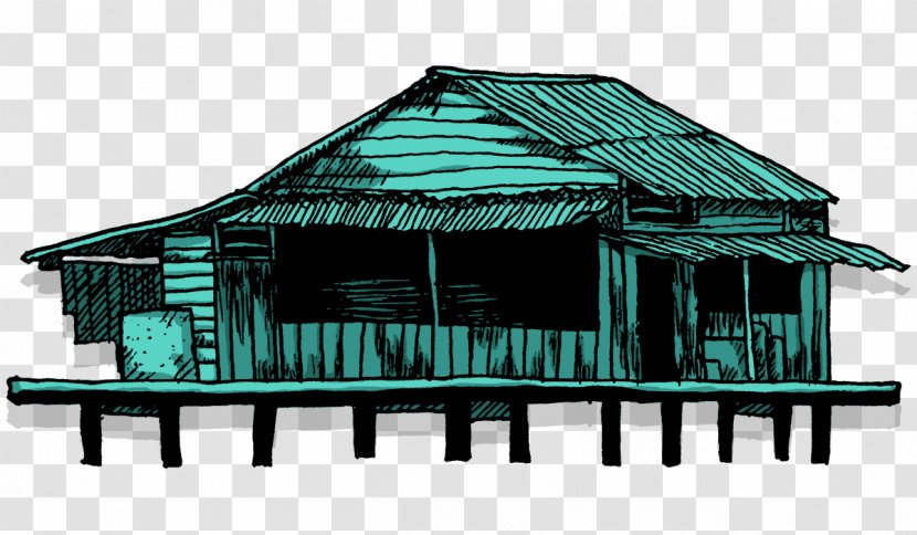 The Little Red Dot House Hut Shed Roof - Singapore Transparent PNG
