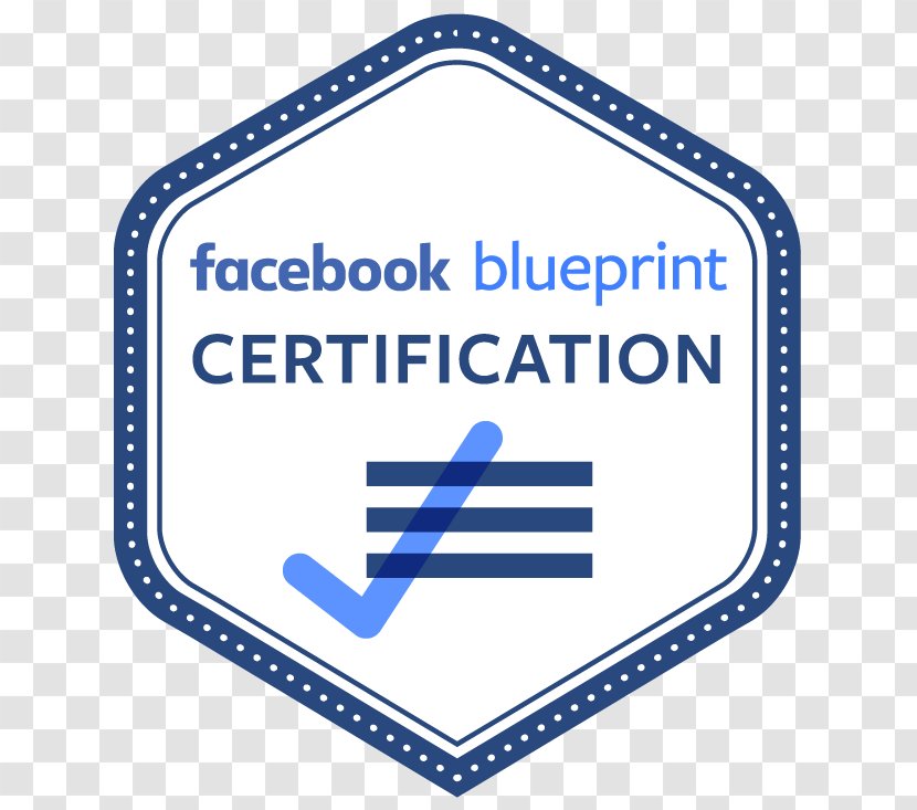 Facebook Blueprint Advertising Professional Certification Transparent PNG