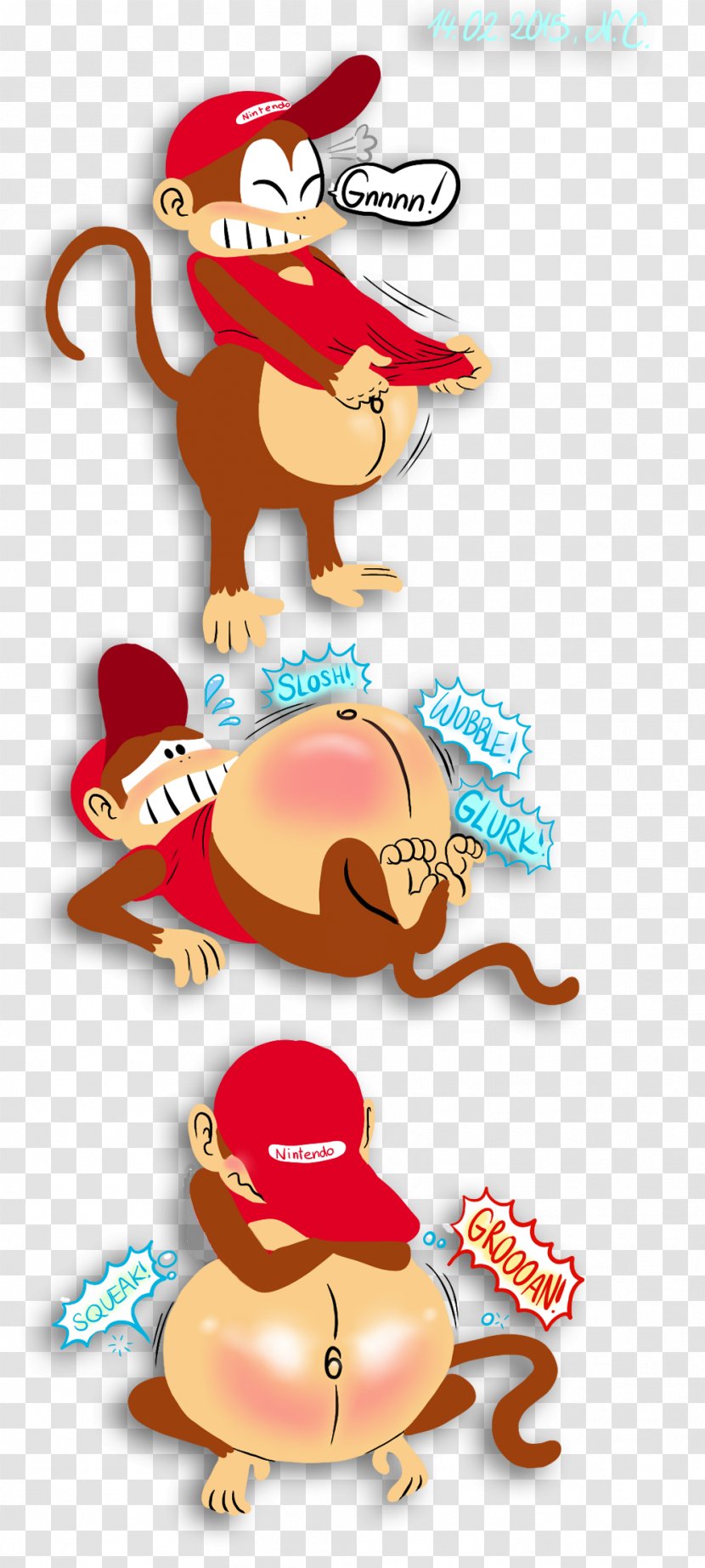 Donkey Kong Country 2: Diddy's Quest Country: Tropical Freeze Diddy Dixie Nintendo Switch - Cartoon - Tree Transparent PNG