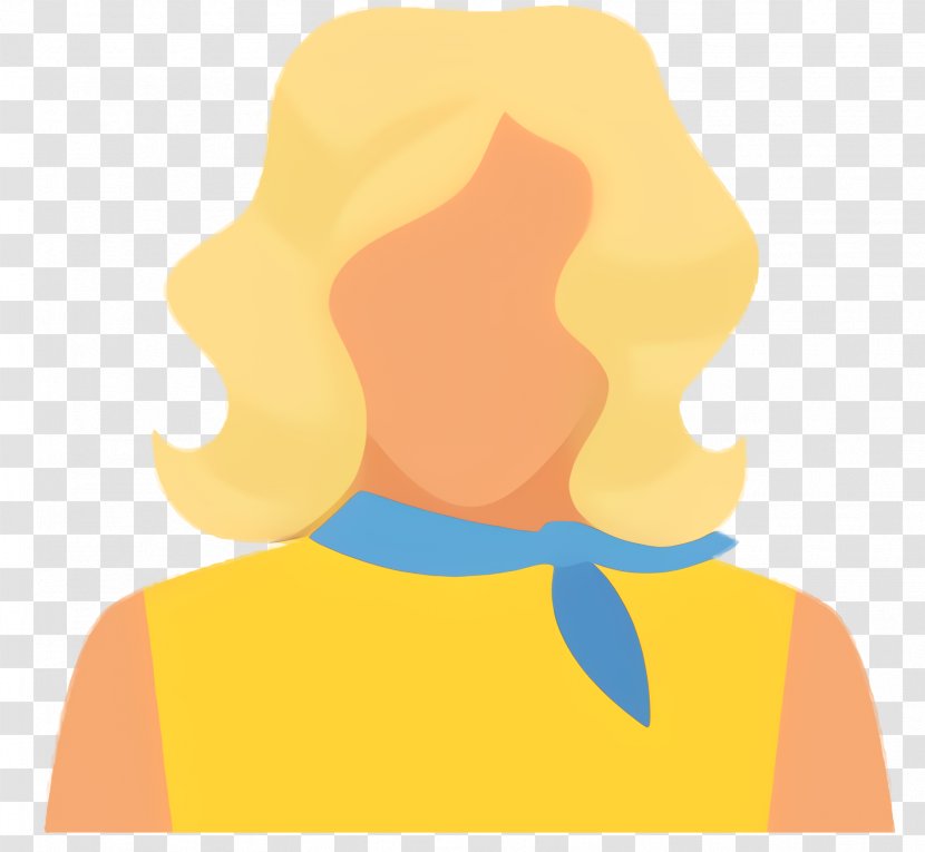 Yellow Background - Neck Nose Transparent PNG