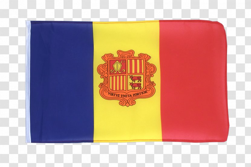 Flag Of Andorra Fahne National Transparent PNG