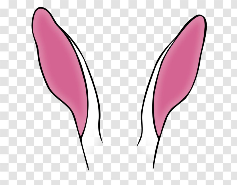 Easter Bunny Horse Ear Clip Art - Silhouette - No Pajamas Cliparts Transparent PNG