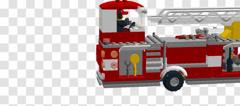 LEGO Fire Department Cargo - Emergency Vehicle - Lego Truck Transparent PNG