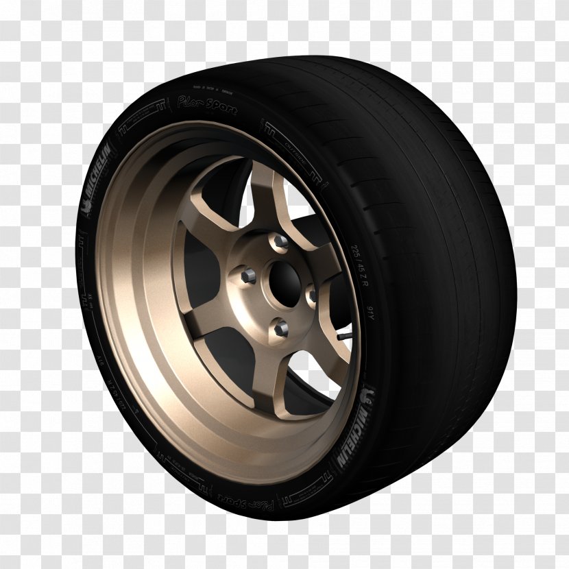 Alloy Wheel Tire Spoke Rim Product - Track Transparent PNG