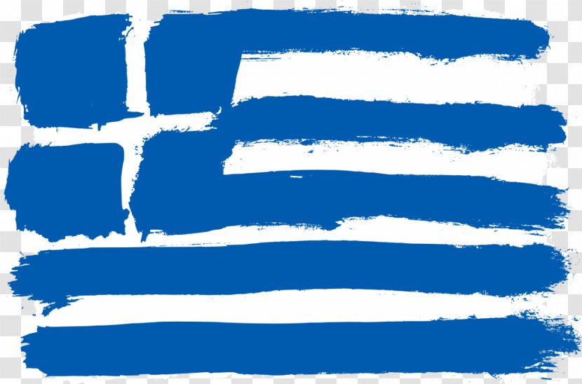 Flag Of Greece Greek War Independence Clip Art - Rectangle Transparent PNG