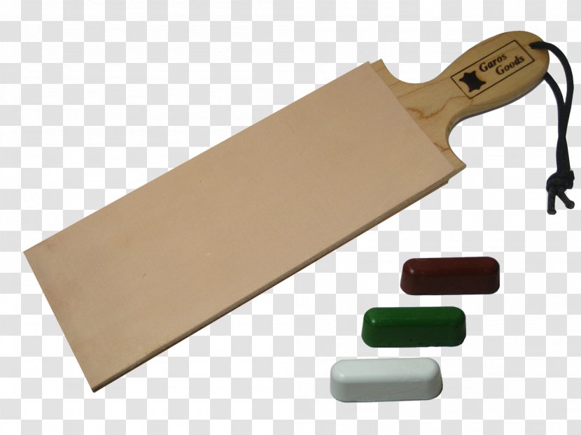 Razor Strop Knife Polishing Leather - Wood Transparent PNG