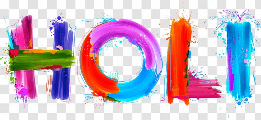 India Holi - Text - Colorfulness Transparent PNG