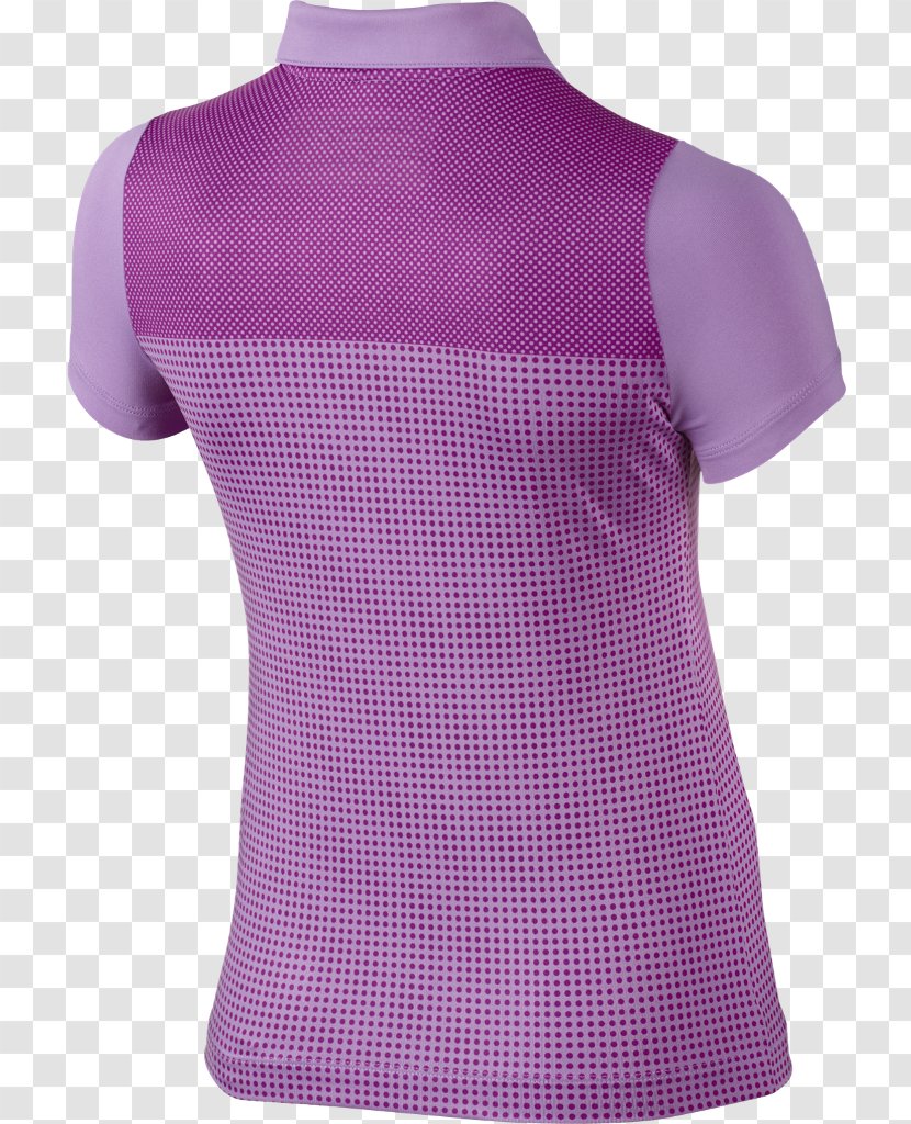 Shoulder Sleeve Shirt - Lilac Transparent PNG