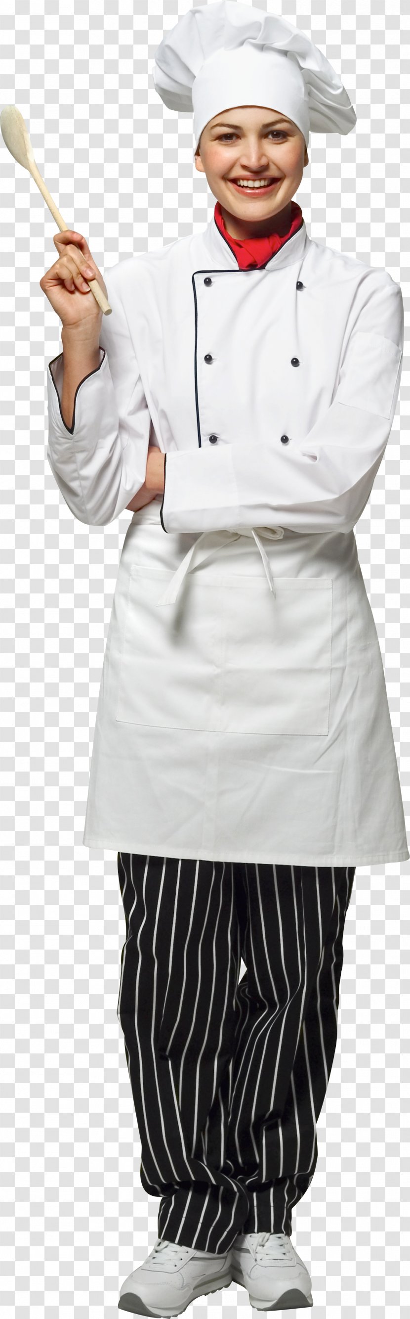 Chef's Uniform Kitchen Cooking - Costume - Restaurant Transparent PNG