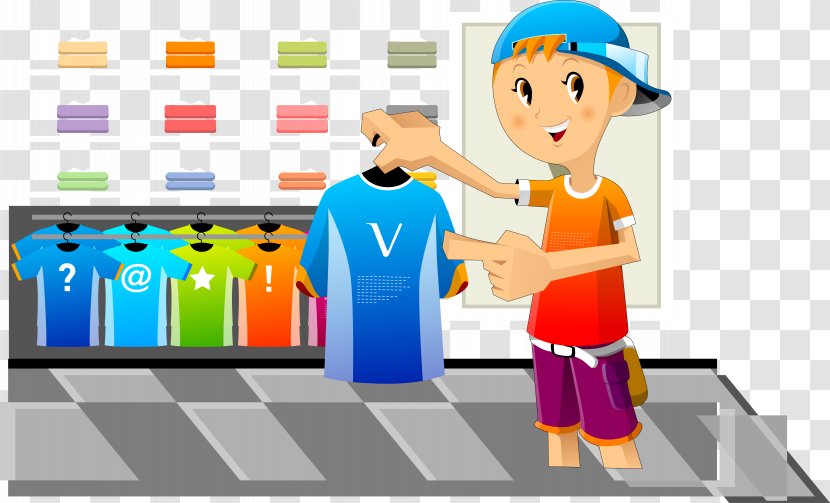 Photography Illustration - Games - Vector Shopping Boy Transparent PNG