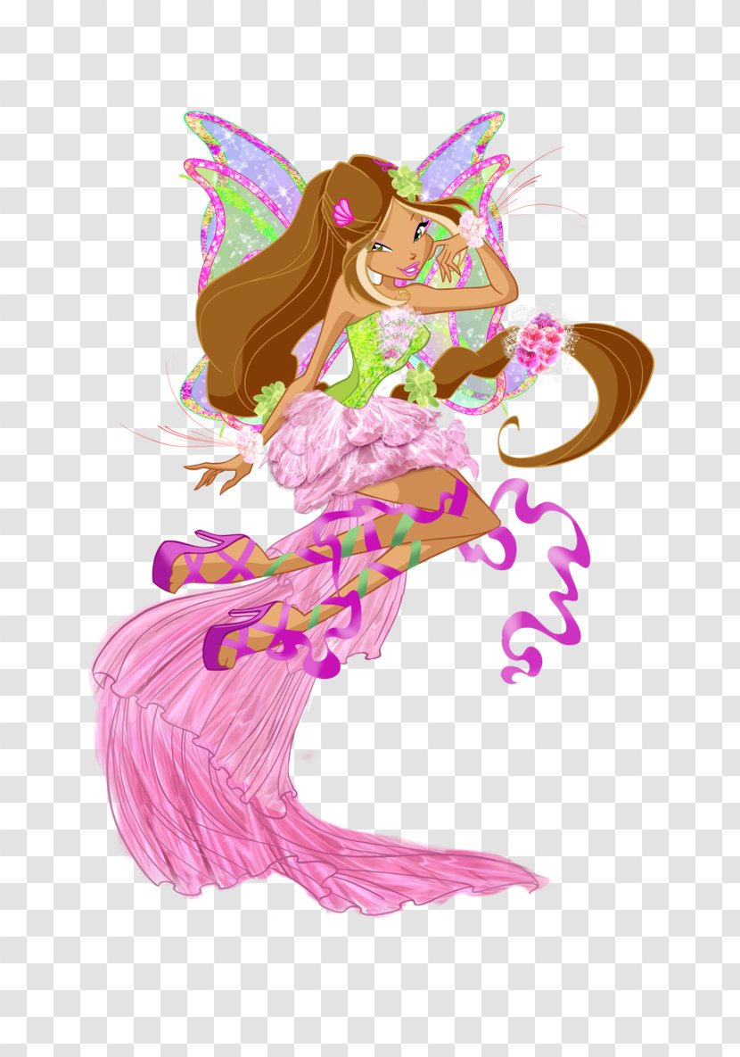 Flora Musa Bloom Stella Tecna - Mermaid - Fairy Transparent PNG