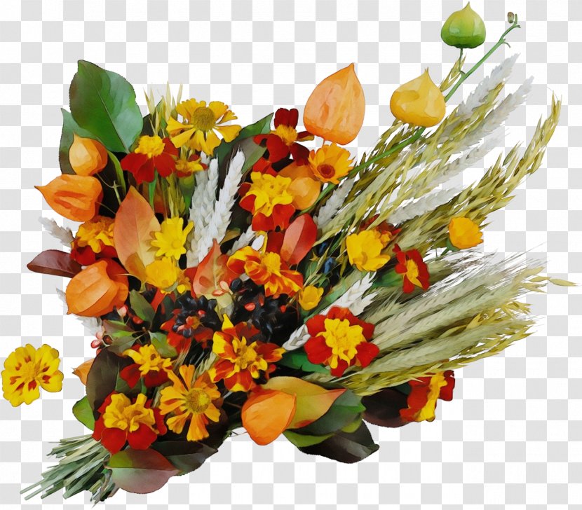 Floral Design - Flower Arranging - Artificial Yellow Transparent PNG