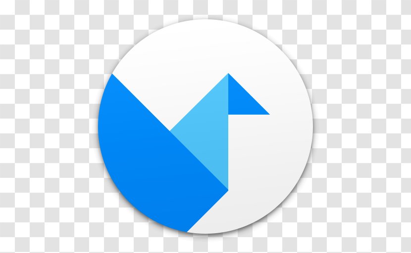 Facebook F8 Android Origami - Musically - Blue Circle Creative Transparent PNG