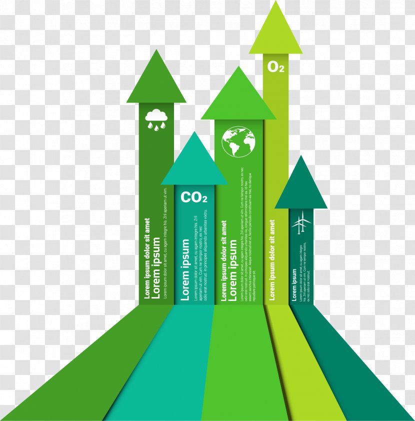 Infographic Ecology Illustration - Triangle - Up Arrow To Speak Catalog Transparent PNG