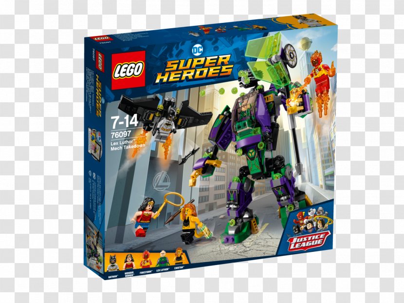 Lex Luthor Lego Batman 2: DC Super Heroes Toy Transparent PNG