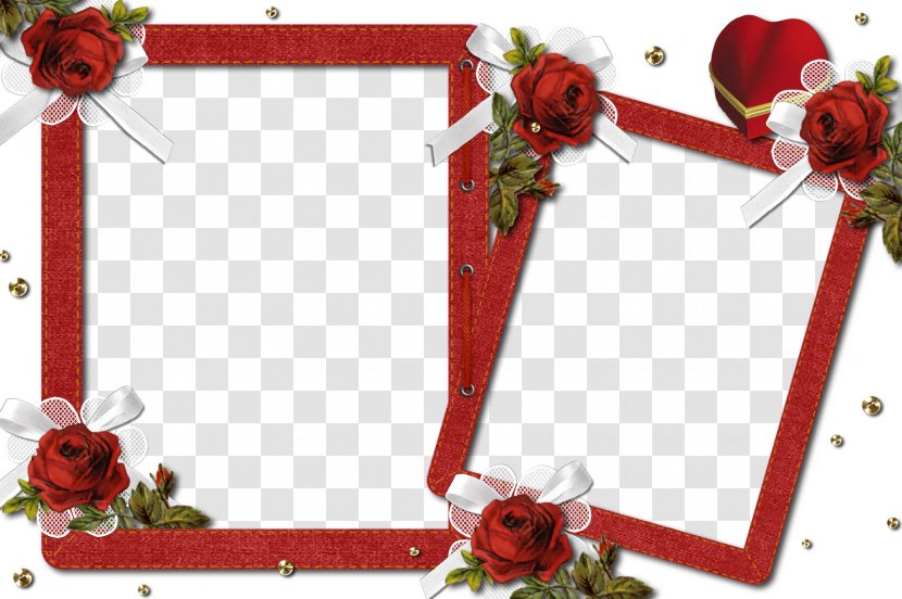 Picture Frames Photography Clip Art - Frame - Romantic Floral Photo Transparent PNG