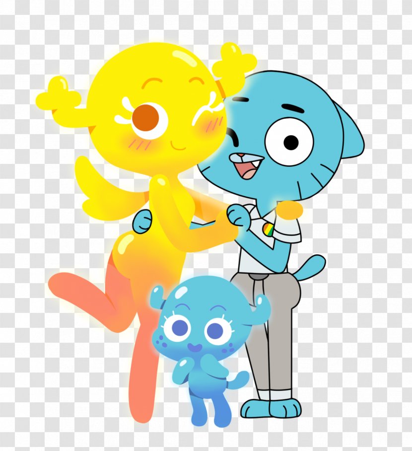 The Amazing World Of Gumball Season 5 Gumby Wiki - Watercolor - Gender Transparent PNG