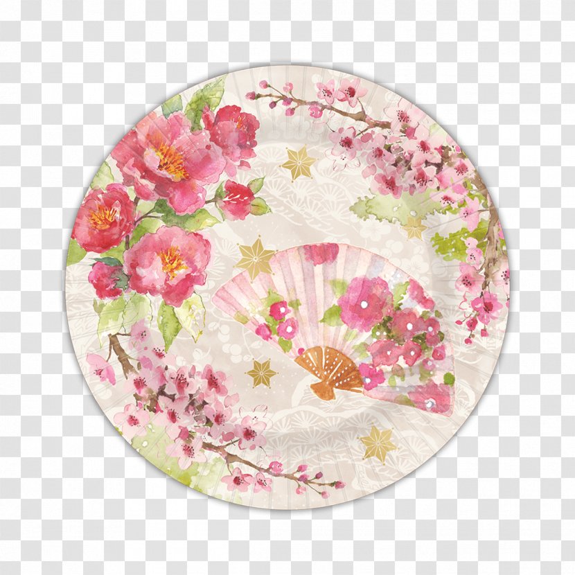 Paper Plate Kitchen Party Tableware - Small Dessert Plates Transparent PNG