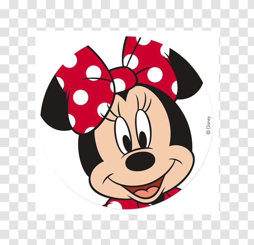 Minnie Mouse Torte Mickey Christmas Wafer - Totally Transparent PNG