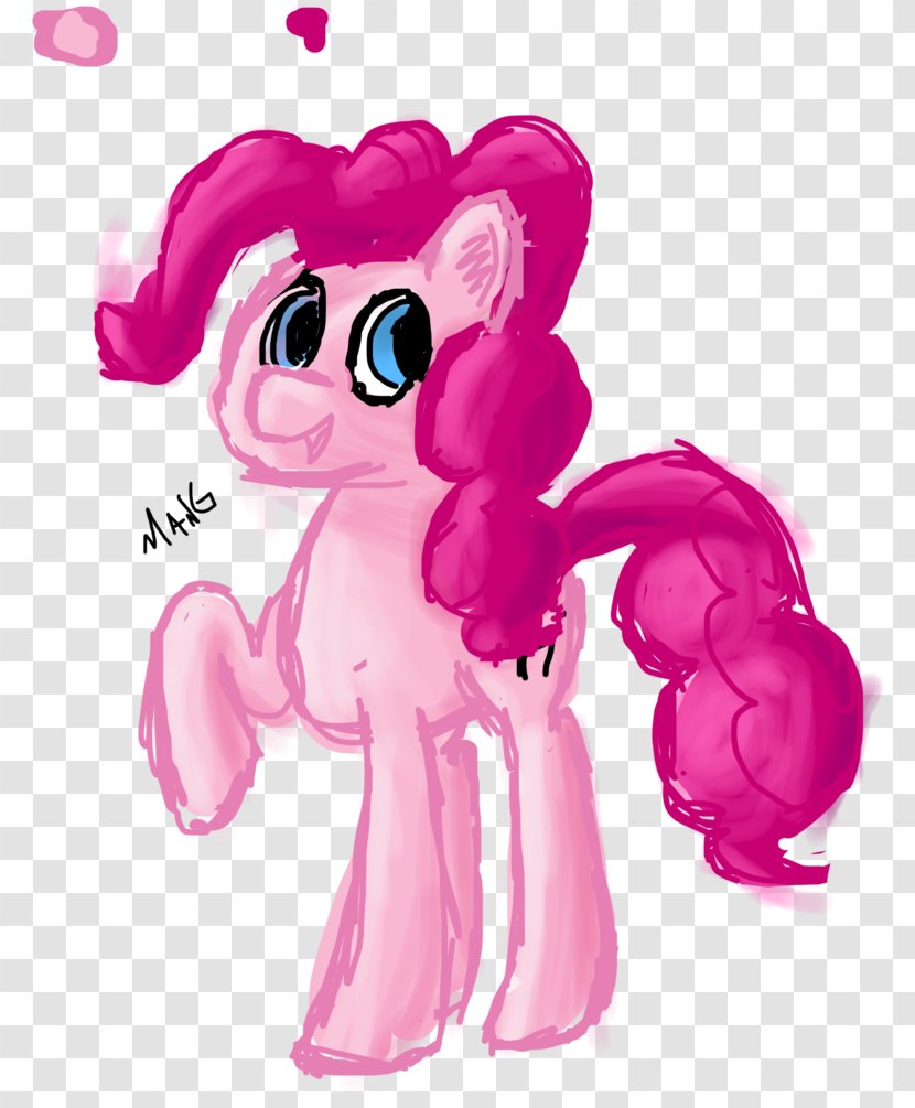 Pony Horse Figurine Pink M Mammal - Tree Transparent PNG