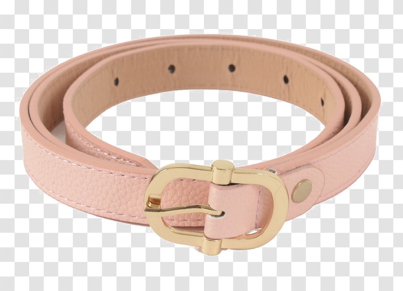 Belt Buckles Pink M Transparent PNG