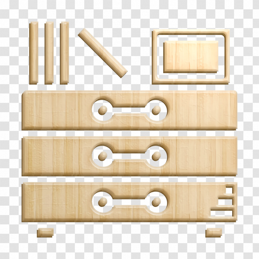 Furniture And Household Icon Drawers Icon Home Equipment Icon Transparent PNG